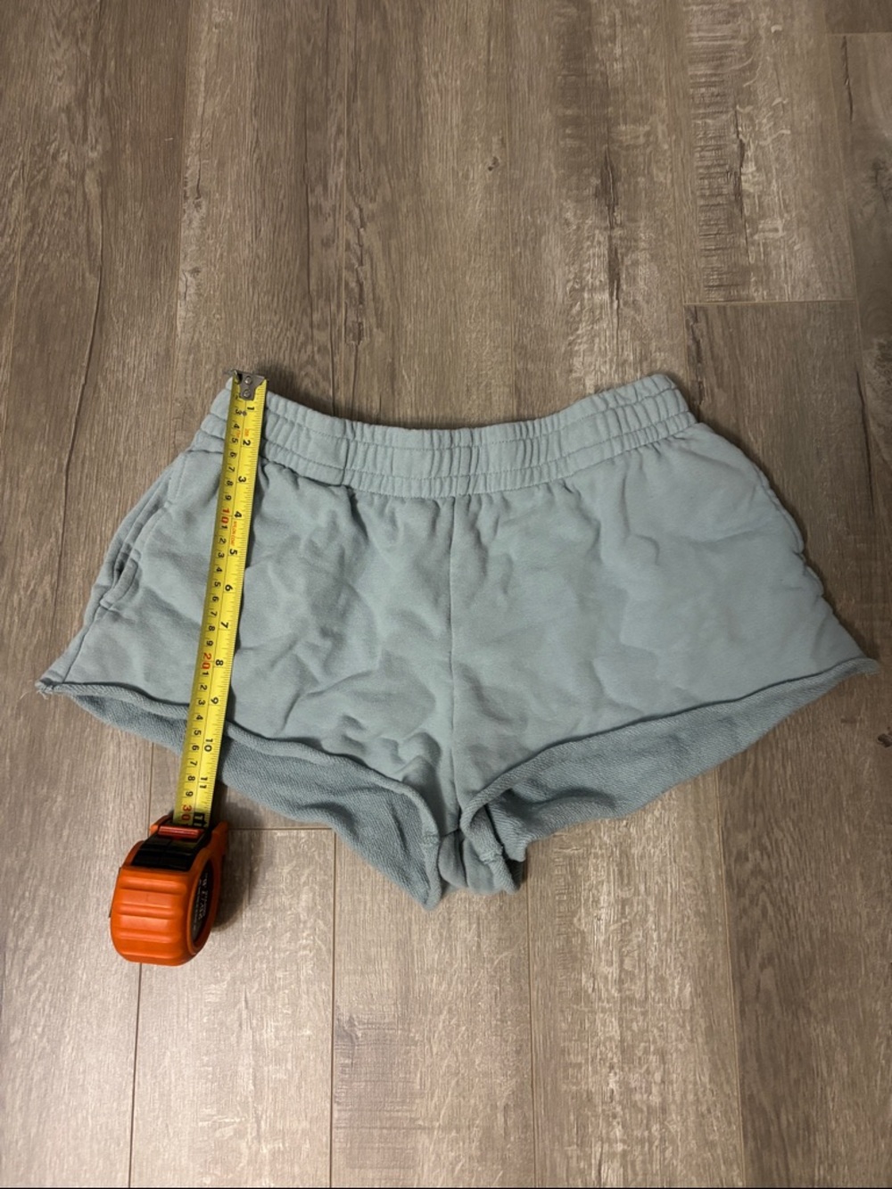 Garage Light Blue Athletic Knit Lounge Shorts